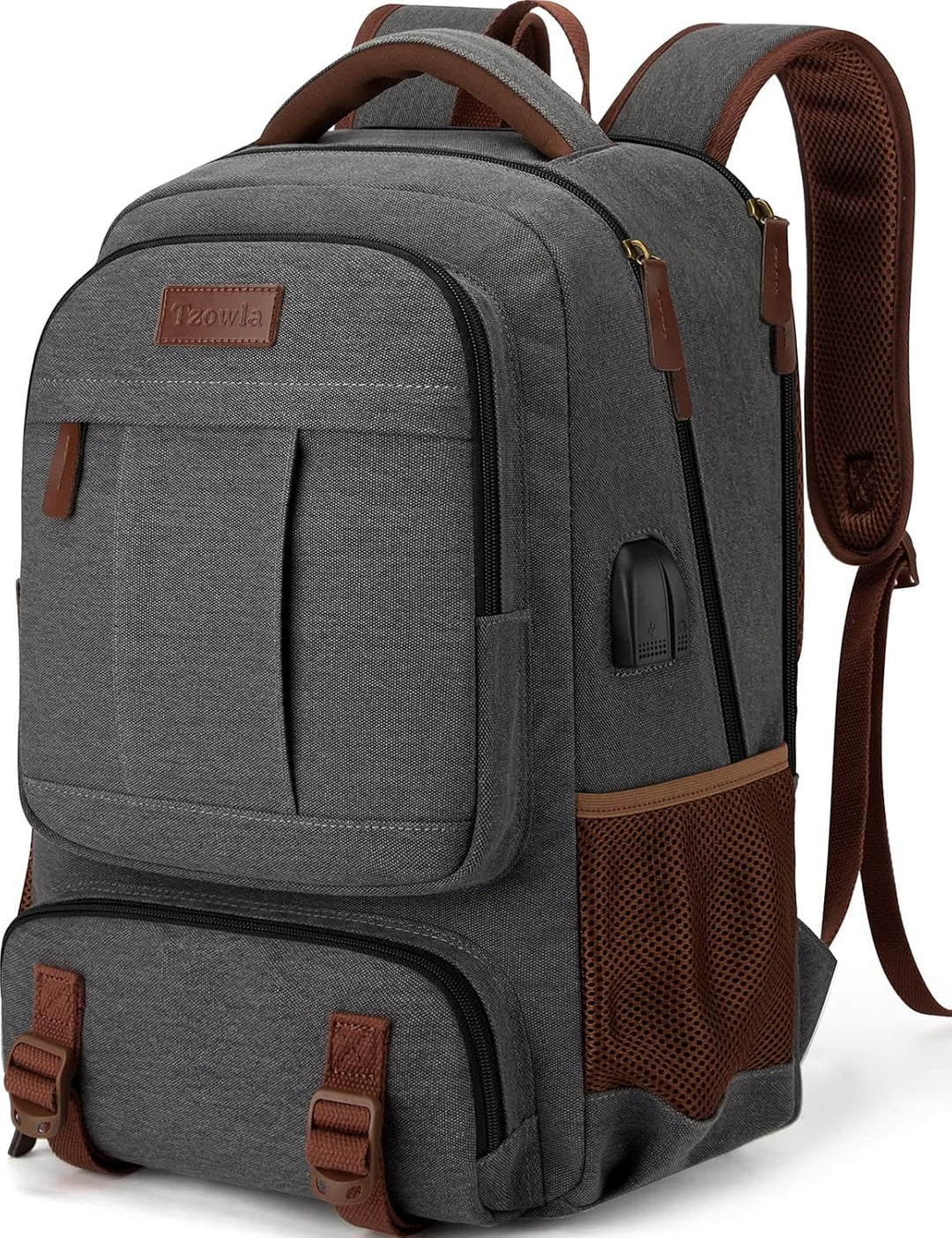 AA OUT OF STOCK Anti-Theft Canvas Laptop & Travel Backpack with USB Port – Fits up to 17.3" (43.94 cm)