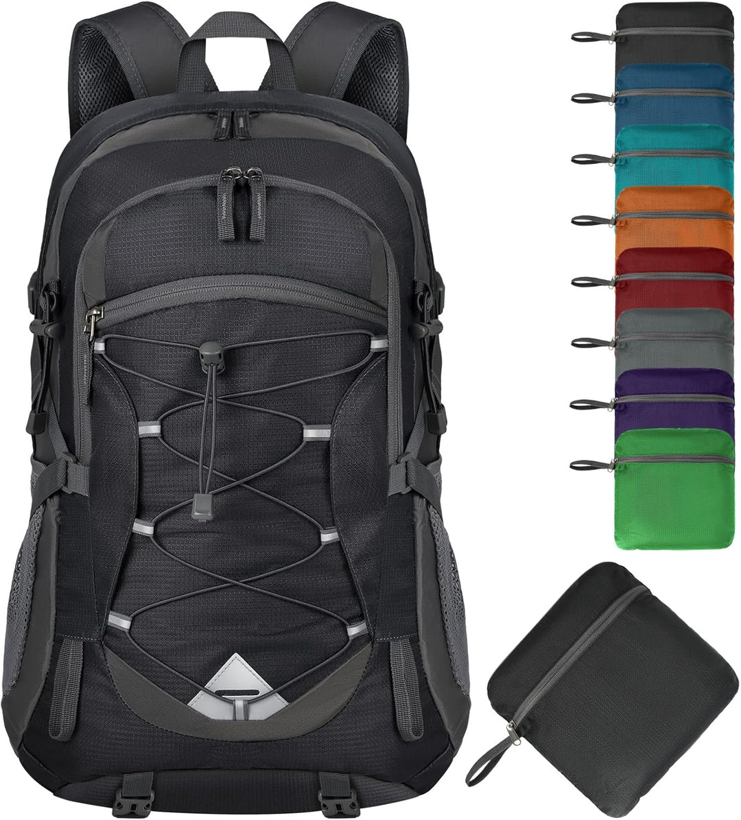 AA OUT OF STOCK 40L Waterproof Hiking & Camping Backpack – Lightweight & Packable – 1+1 FREE