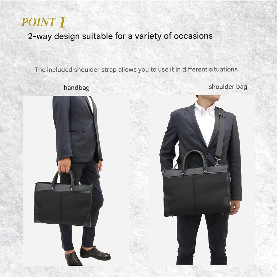 Professional 2-Way Business Briefcase with Organised Storage