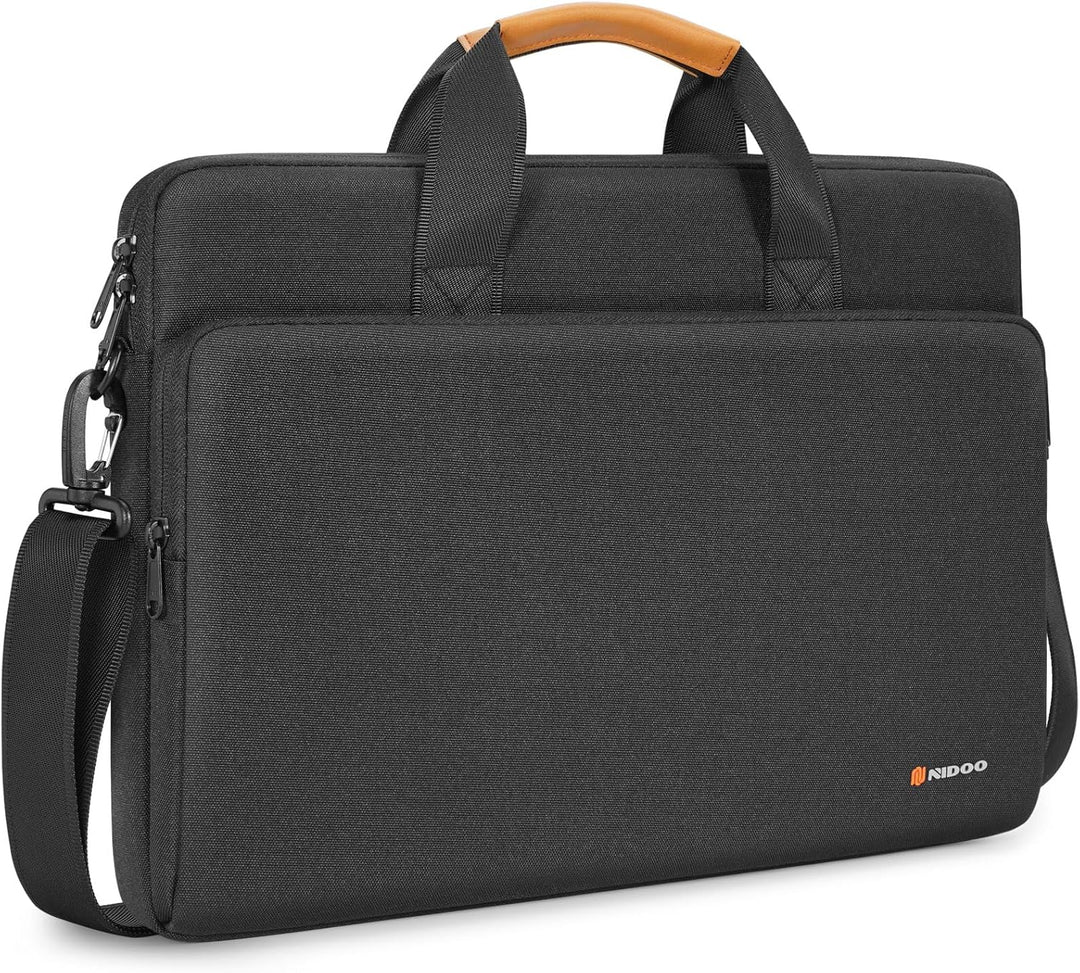 Water-Resistant Laptop Shoulder Bag with 360° Protective Padding – Buy 1, Take 1 FREE