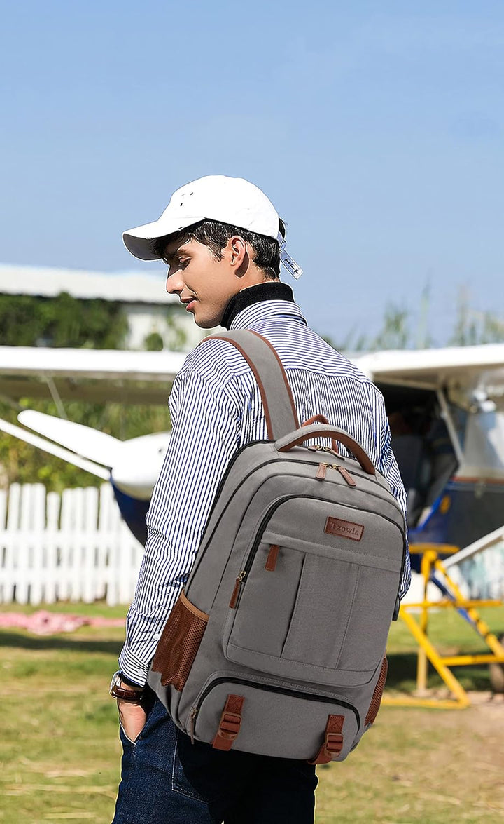 AA OUT OF STOCK Anti-Theft Canvas Laptop & Travel Backpack with USB Port – Fits up to 17.3" (43.94 cm)
