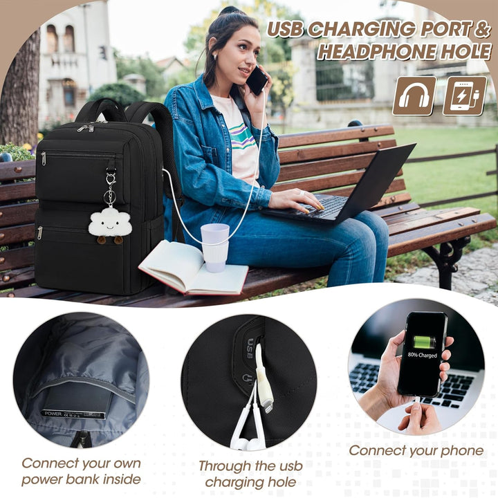 Lightweight 15.6" (39.62 cm) Travel & School Laptop Backpack
