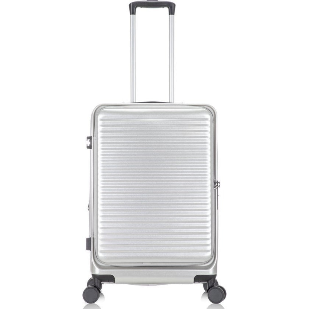 2-piece hard-shell suitcase set with laptop compartment – Berlin