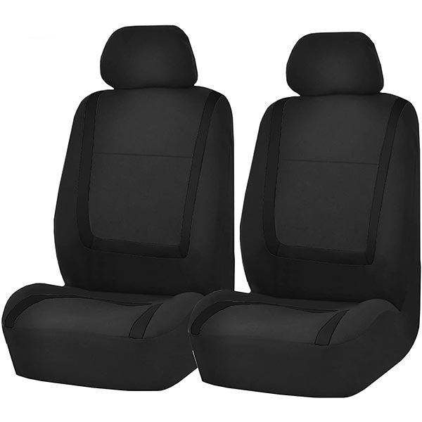 9-Piece Universal Car Seat Covers – AutoLuxe-Gray-Nora Luxe