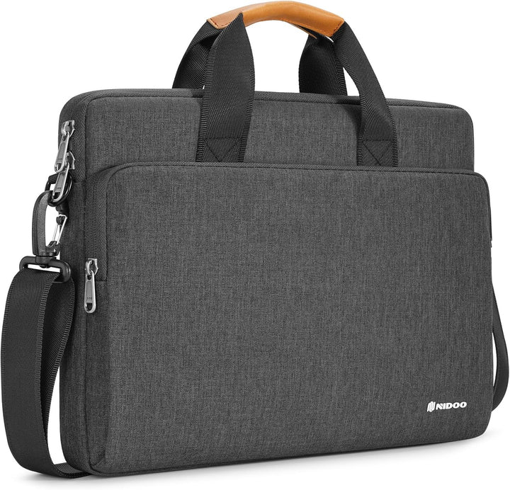 Water-Resistant Laptop Shoulder Bag with 360° Protective Padding – Buy 1, Take 1 FREE