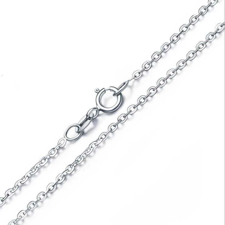 925 Silver Four-Leaf Necklace-Nora Luxe