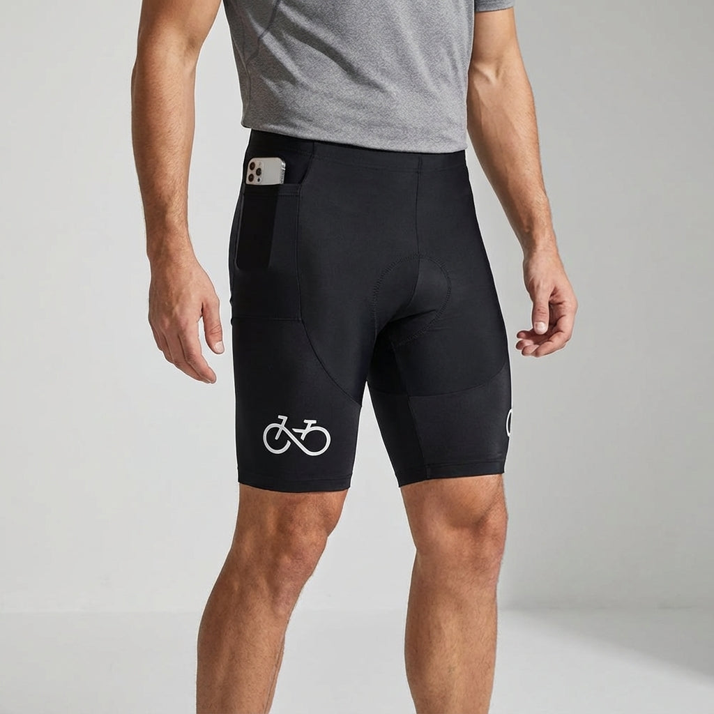 Atmungsaktive Radhose Mit Polster - Darrell