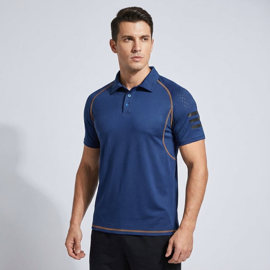 Atmungsaktives Sportshirt Mit Kragen - Evan