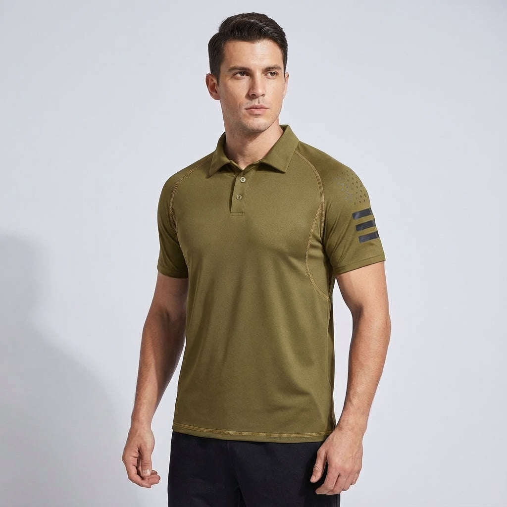 Atmungsaktives Sportshirt Mit Kragen - Evan