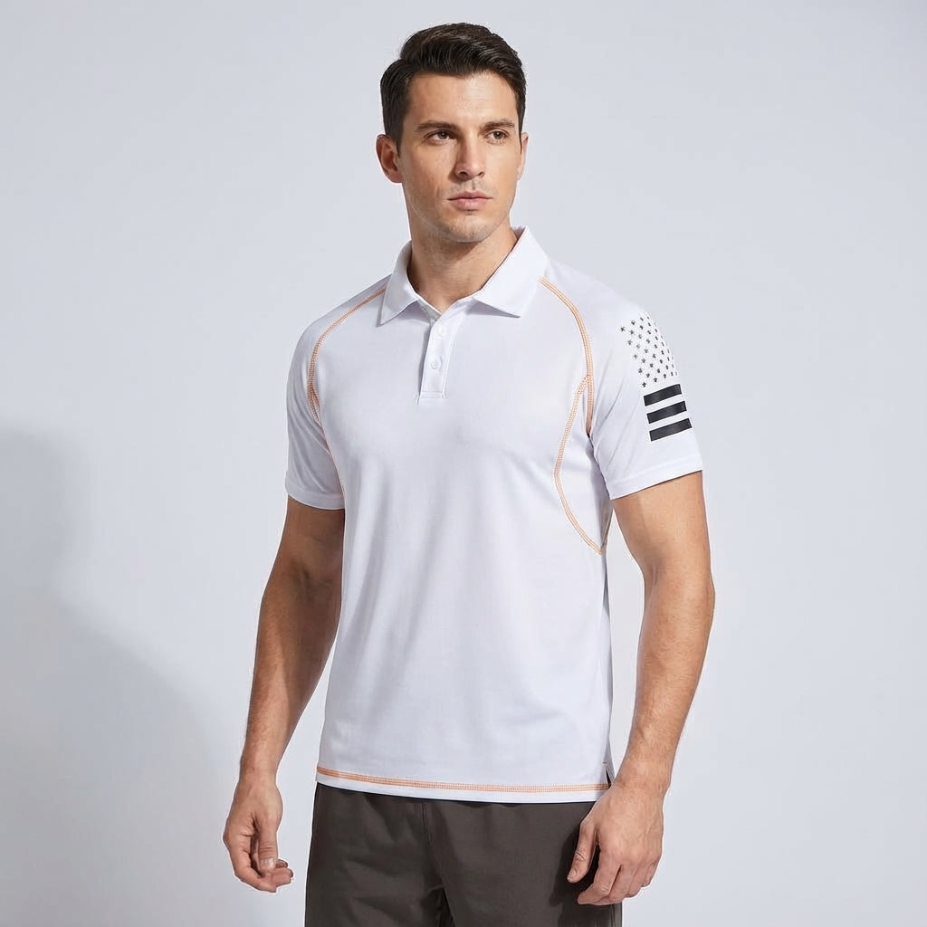 Atmungsaktives Sportshirt Mit Kragen - Evan