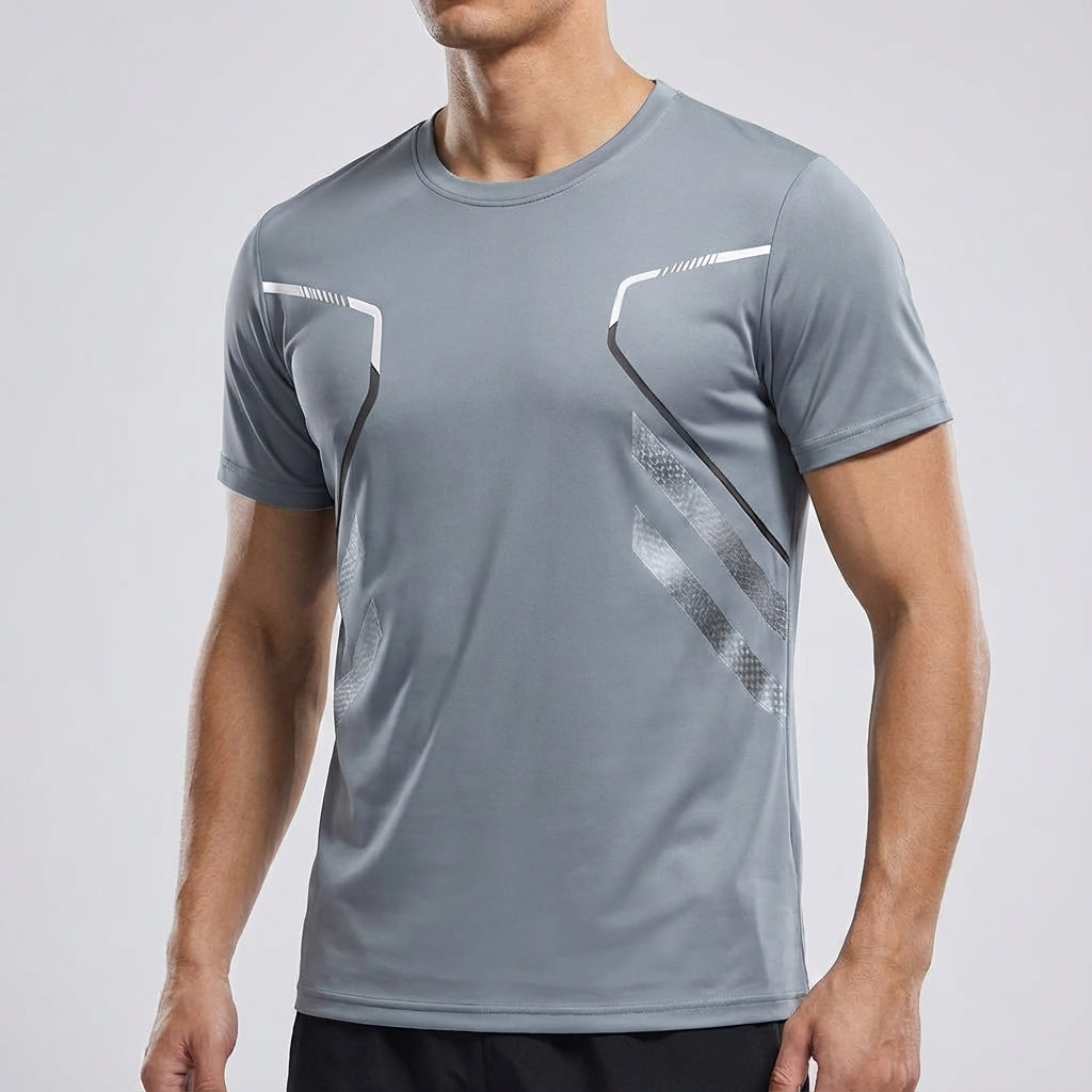 Atmungsaktives Sportshirt Mit Print - Kurt