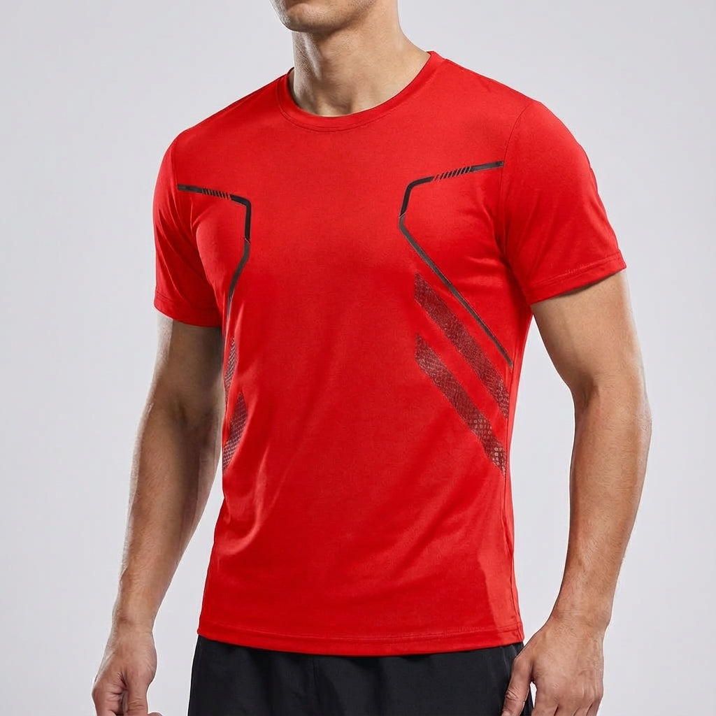 Atmungsaktives Sportshirt Mit Print - Kurt