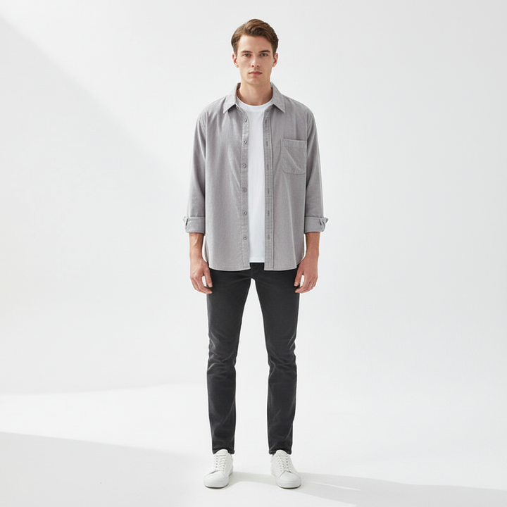 Corduroy Herrenhemd -  Noah