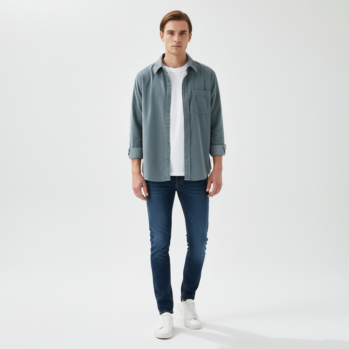 Corduroy Herrenhemd -  Noah