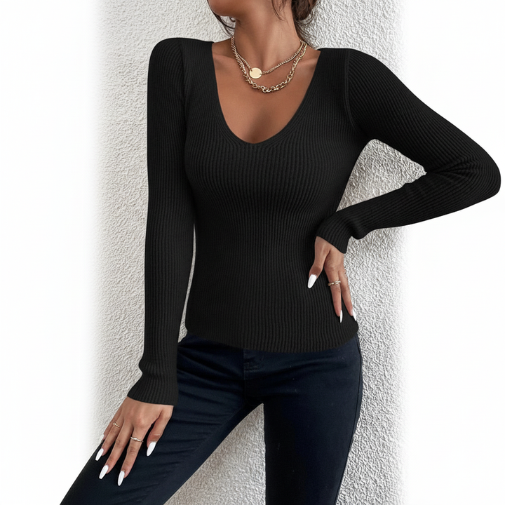 Damenstrickpullover -  Solveig