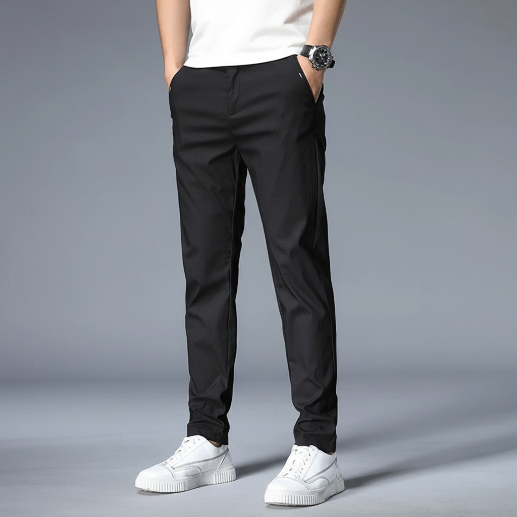 Elastische Slim Fit Hose - Larry