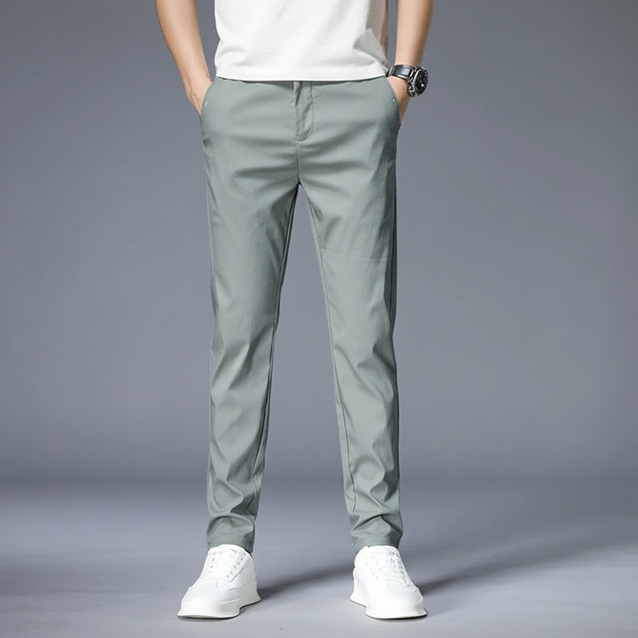 Elastische Slim Fit Hose - Larry