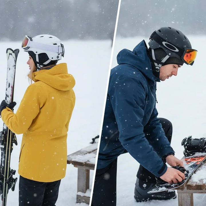 Elastic Winter Hat With Thermal Lining - HelmetCosy