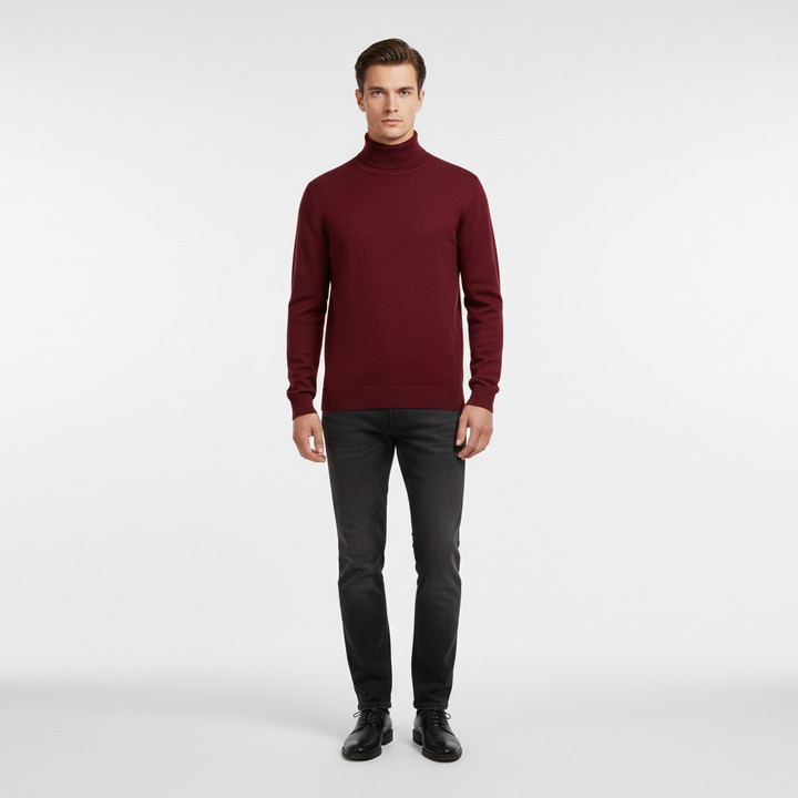 Elegant Geschnittene Rollkragenpullover - Harald