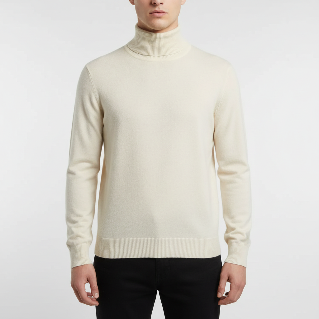 Elegant Geschnittene Rollkragenpullover - Harald