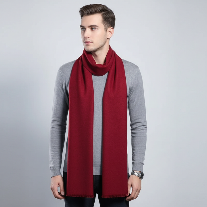 Feiner Kaschmir Langschal In Schlichtem Design - CozyCove