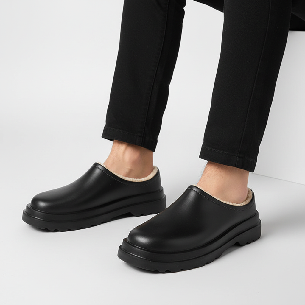 Gefütterte Wasserfeste Hausschuhsohle - WarmTrail