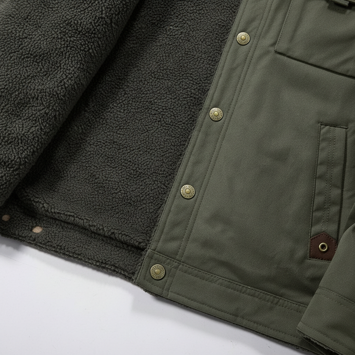 Gelegte Winterjacke - Marius