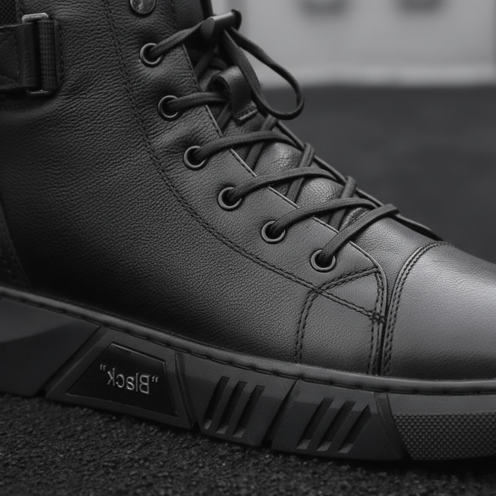 Handgefertigte Lederoberfläche - Shawn