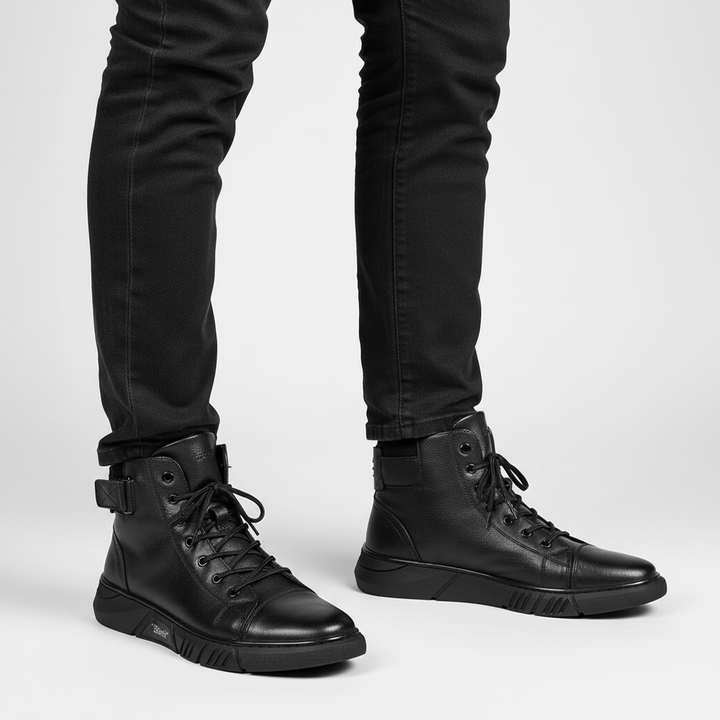 Handgefertigte Lederoberfläche - Shawn