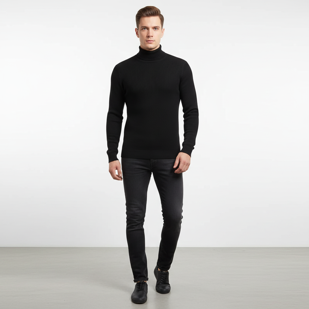 Herren Pullover Mit Rollkragen - Jörg