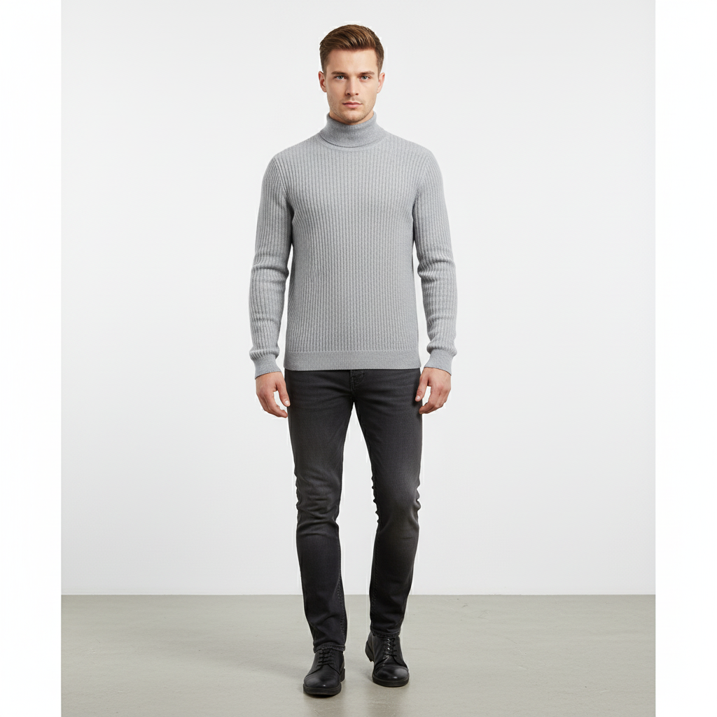 Herren Pullover Mit Rollkragen - Jörg