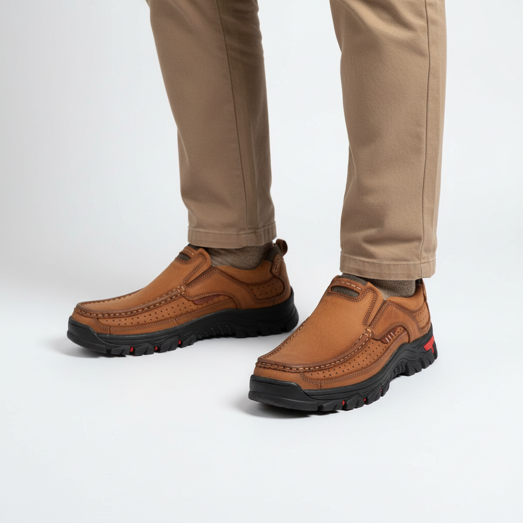 Herren Wanderschuh Orthopädisch Handgenäht -  Troy