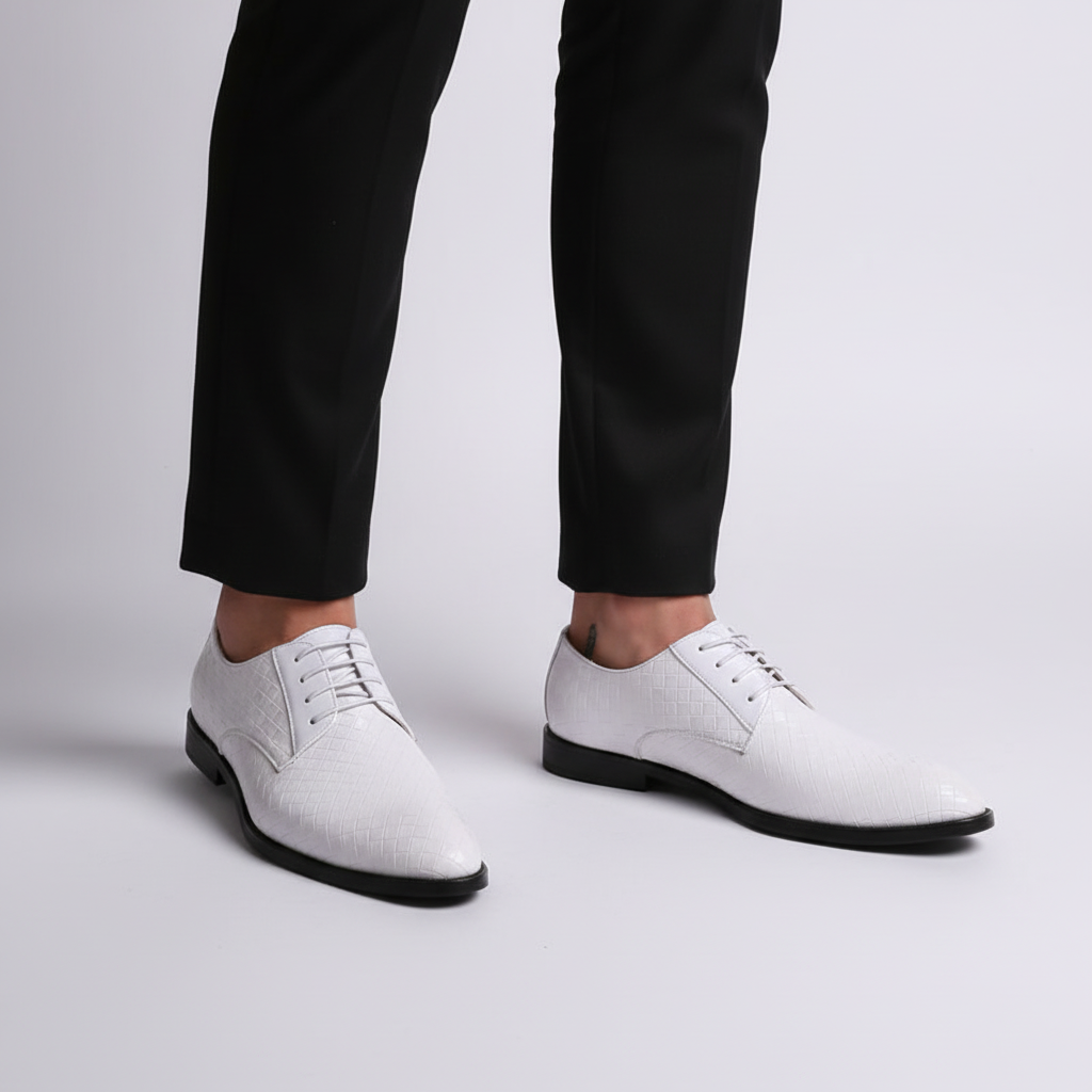 Herrenlederschuh Mit Schnürung - Gordon