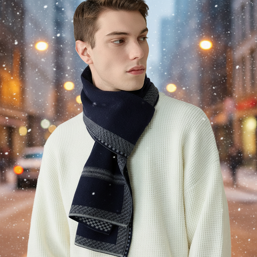 Herrenschal Aus Feinem Kaschmir - Cozyline