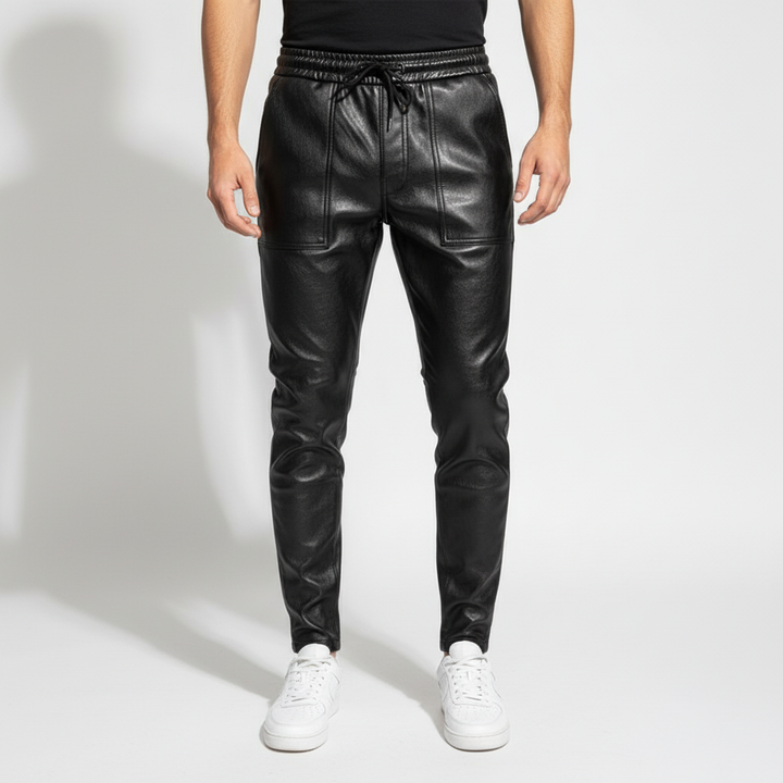 Hochwertige Kunstlederhose - Finn