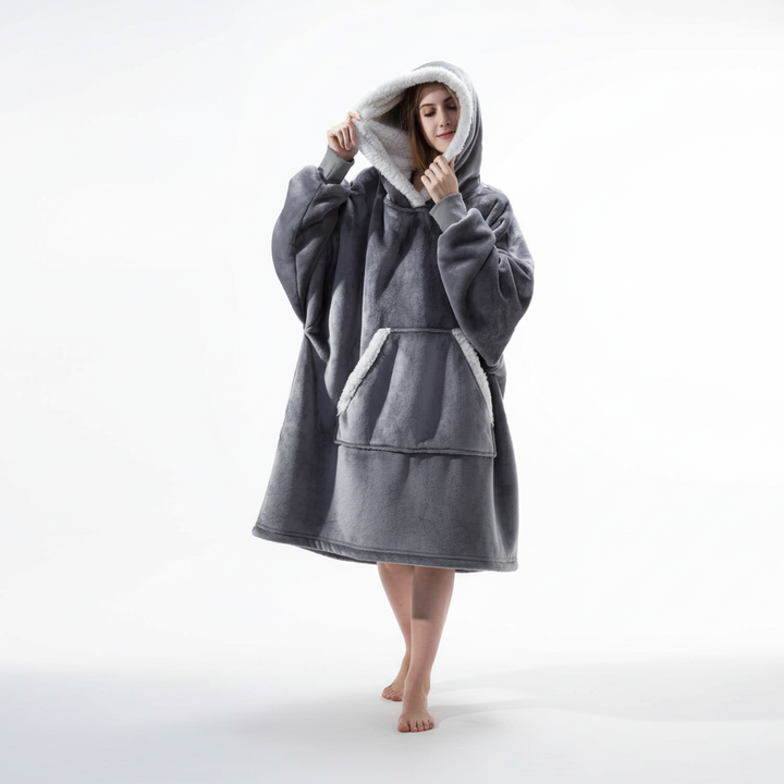 Hoodie Und Decke Kombiniert - SnuggleBlanket