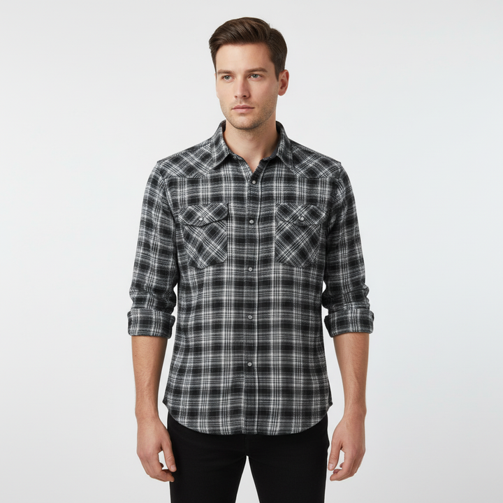 Kariertes Herrenhemd - Arnold