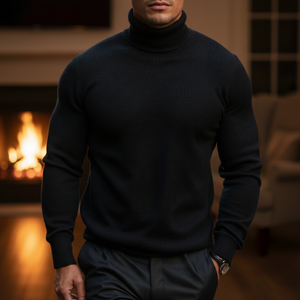 Klassische Rollkragenpullover - Leon