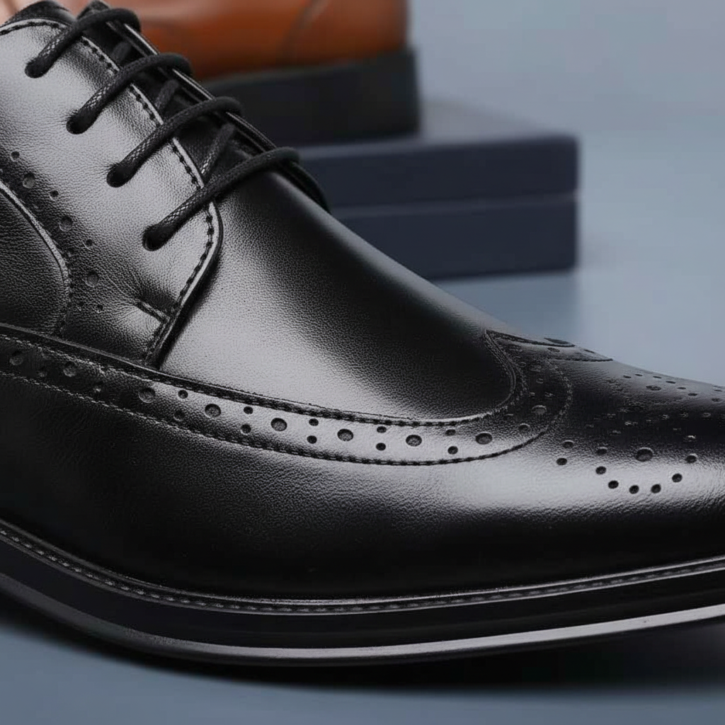 Lackleder Herrenschuh Mit Spitzer Nase - Owen