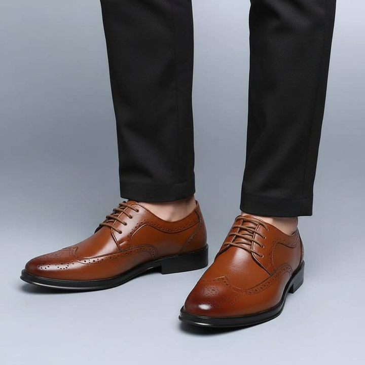 Lackleder Herrenschuh Mit Spitzer Nase - Owen