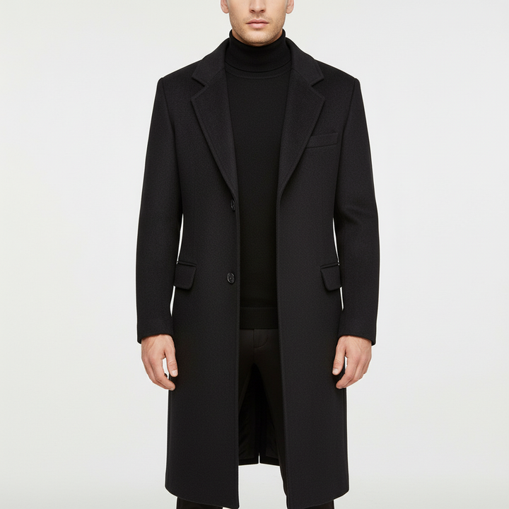 Langer Wollmantel Für Herren -  Daniel