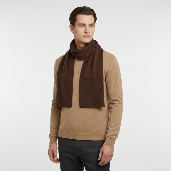 Langer Gestrickter Unisex Schal - CashmiLux