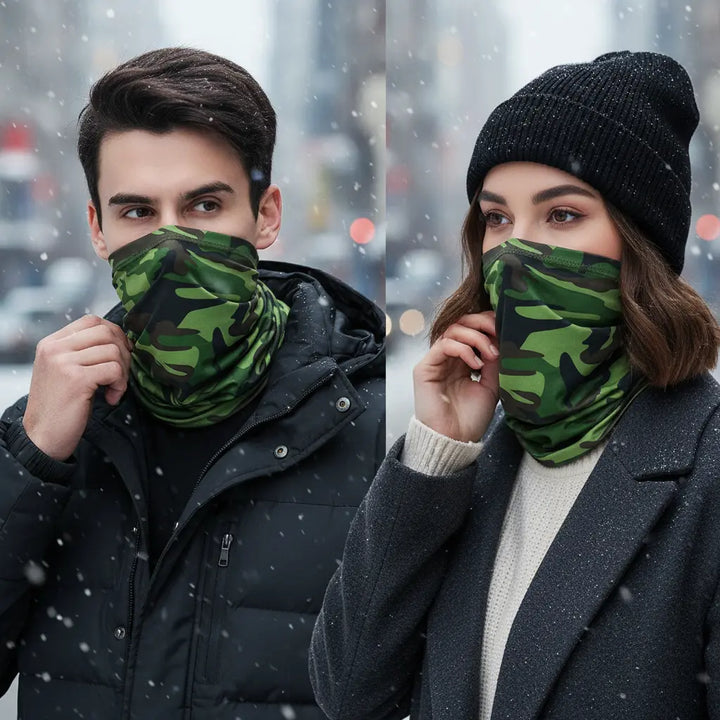 Lightweight Seamless Tube Scarf Made of Polyester - ThermaLoop