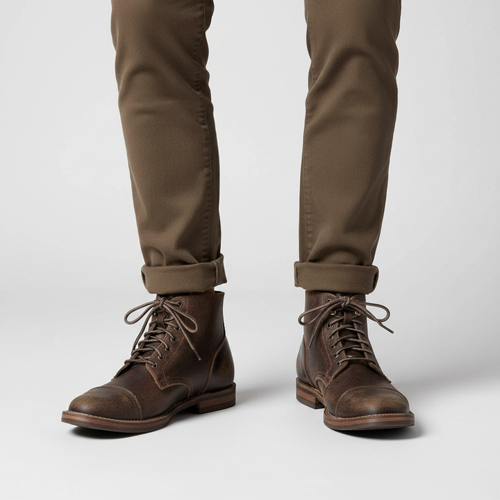 Retro-Lederschuhe Für Herren - Leonard