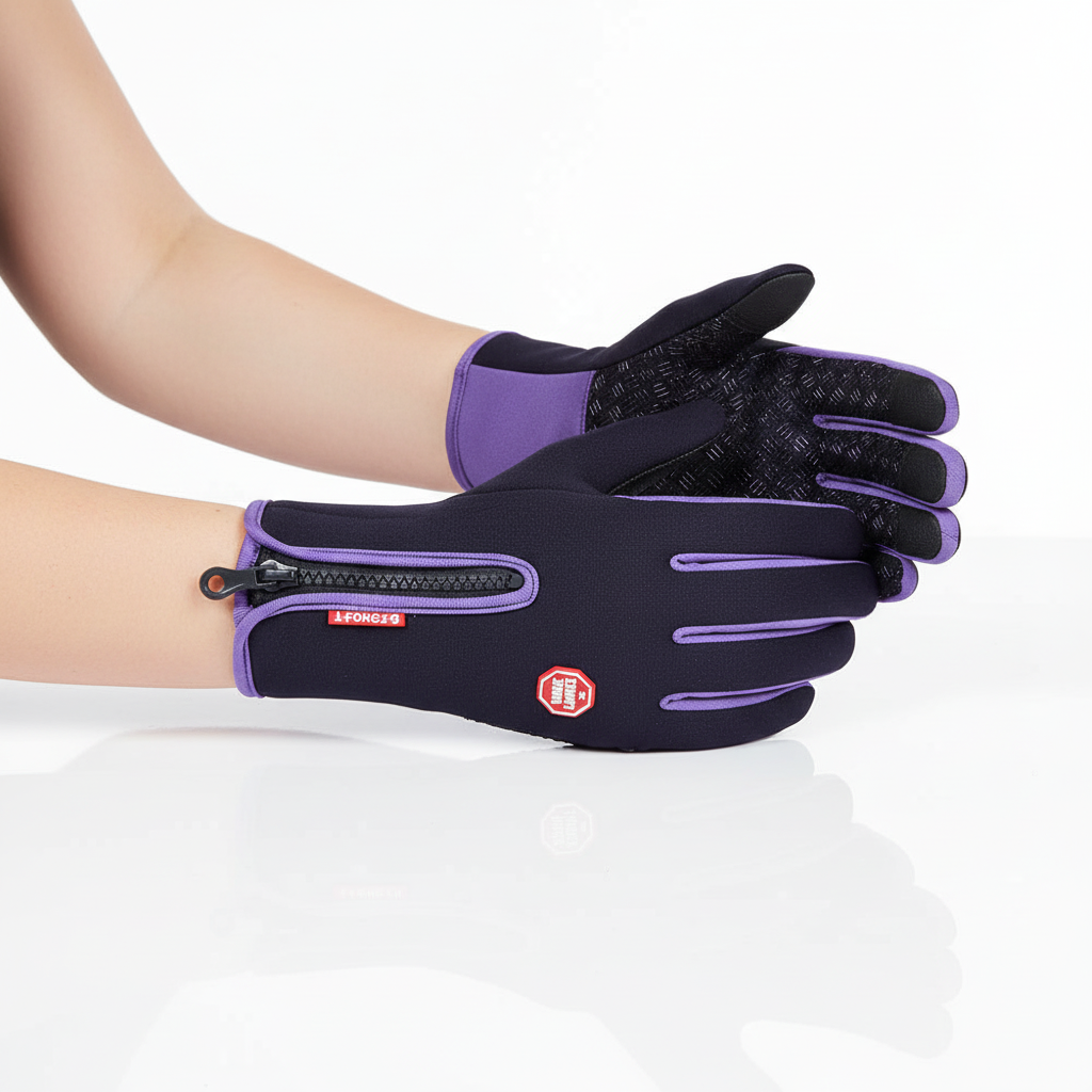 Spatwasserfeste Handschuhe Mit Reissverschluss - TouchFrost