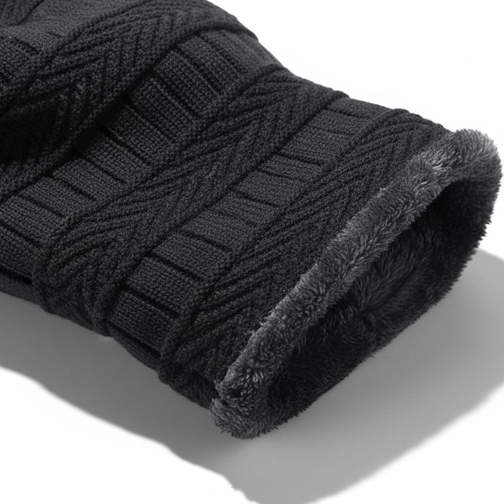 Strickbalaclava Mit Eingearbeitetem Schirm - WarmVisor