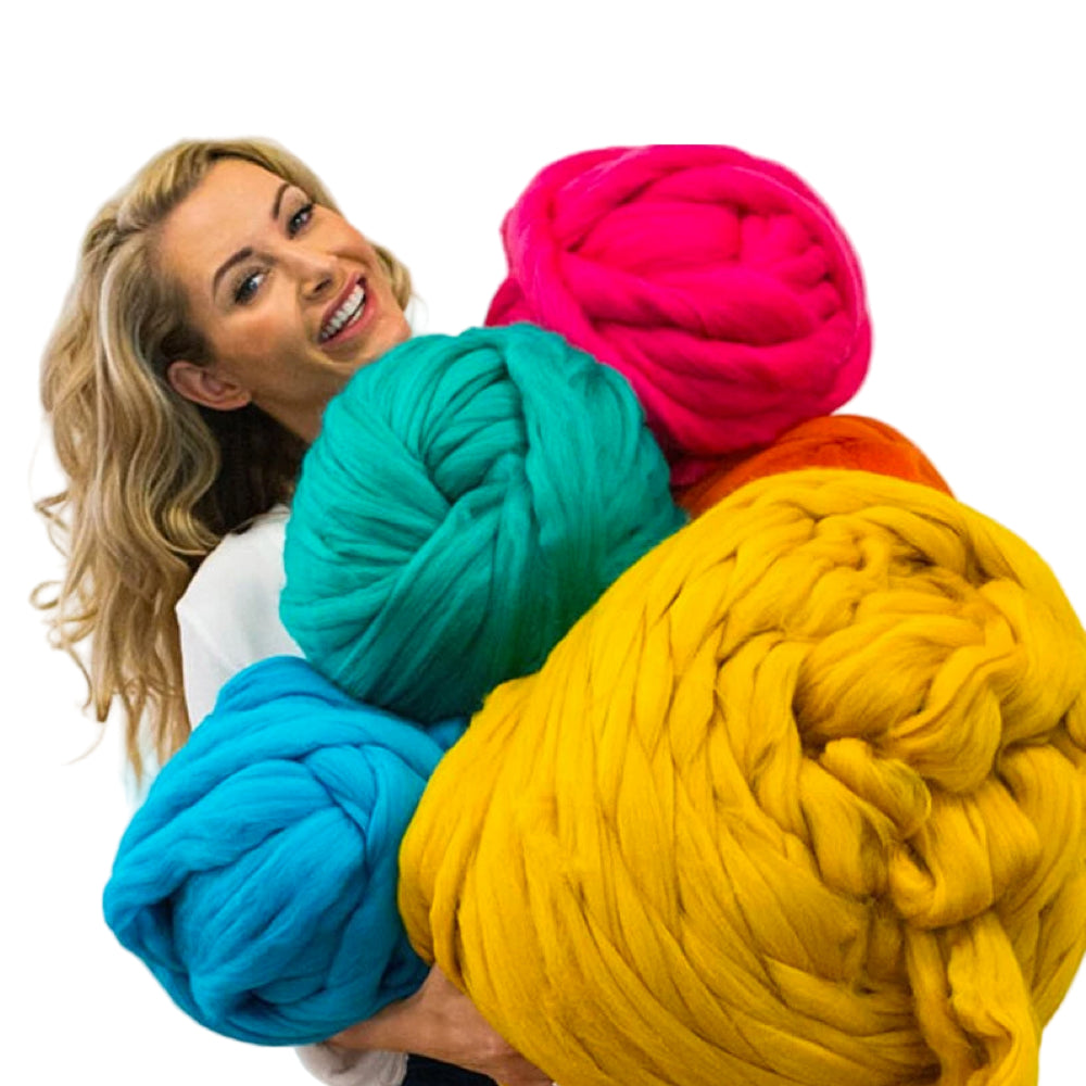 Super Dickes Strickgarn - Wooluxe 