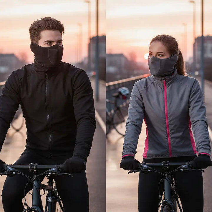 Thermal Neck Face Mask Made of Fleece - ThermaShield