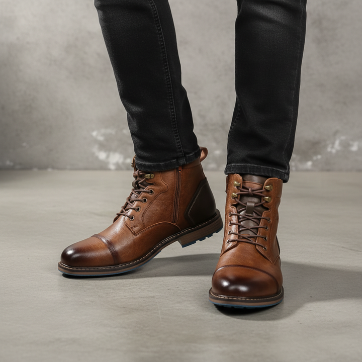 Vintage Inspired Stiefelette - Jeremy