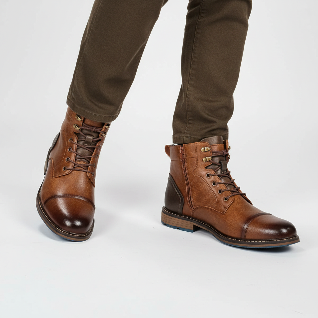 Vintage Inspired Stiefelette - Jeremy